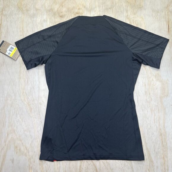 NEW SM WOMENS Nike USWNT USA Soccer Dri-FIT Strike Top Black Short Sleeves - Picture 9 of 11
